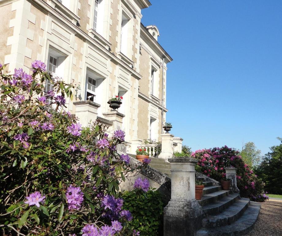 Contigné Chateau De La Haye Bed & Breakfast エクステリア 写真